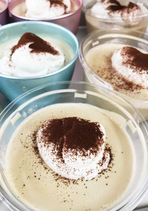 カフェオレ生プリン-レシピのメイン写真