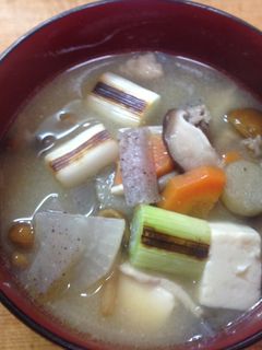 ニンニクとショウガでぽかぽか豚汁-レシピのメイン写真