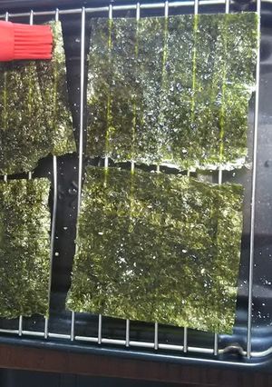 焼きのりで☆簡単☆韓国海苔風-レシピのメイン写真