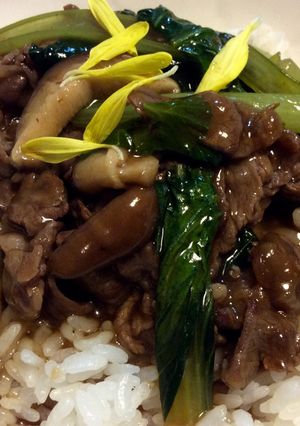 牛肉かけ御飯-レシピのメイン写真