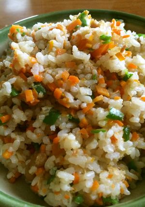 子どもが大好き♪納豆チャーハン(離乳食)-レシピのメイン写真