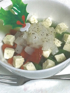 介護食 クリスマスフレッシュサラダ-レシピのメイン写真