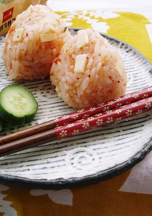 キムチーズおむすび-レシピのメイン写真