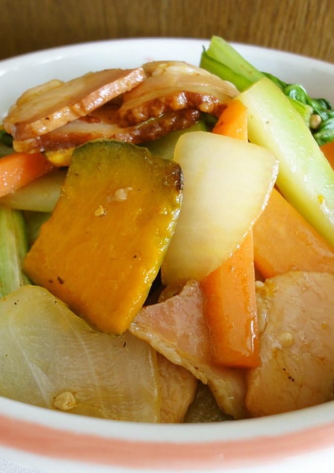 野菜たっぷり♪焼き豚の中華炒め-レシピのメイン写真