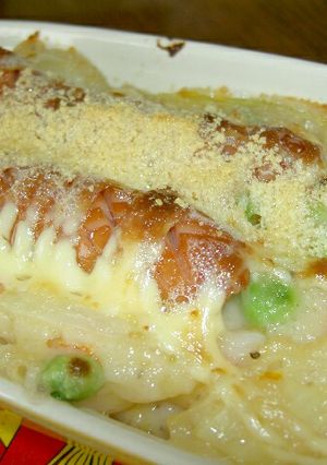簡単ワイン風味のウインナーグラタン-レシピのメイン写真