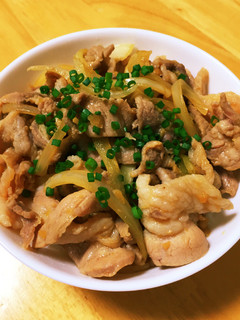 しょうが焼き丼-レシピのメイン写真