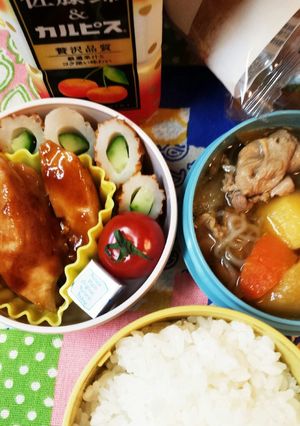 高校サッカー小僧弁当その113♪-レシピのメイン写真