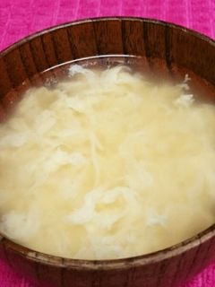 ふわふわ玉子のすまし汁-レシピのメイン写真