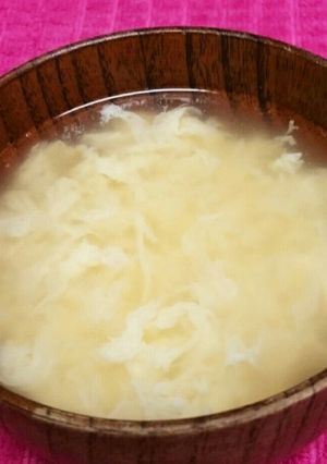 ふわふわ玉子のすまし汁-レシピのメイン写真
