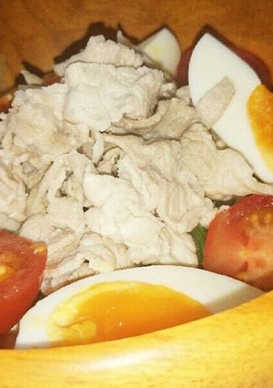 水菜の豚しゃぶサラダ-レシピのメイン写真