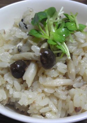 にんにく香る♪秋の秋刀魚ご飯-レシピのメイン写真