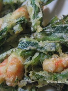 にらと海老のかき揚げ-レシピのメイン写真