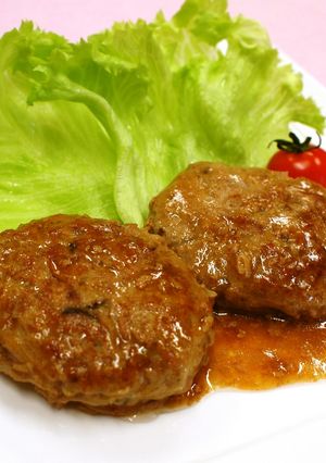 もやしハンバーグ-レシピのメイン写真