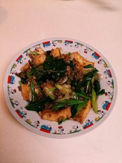 ひき肉と厚揚げの焼き肉のタレ炒め-レシピのメイン写真