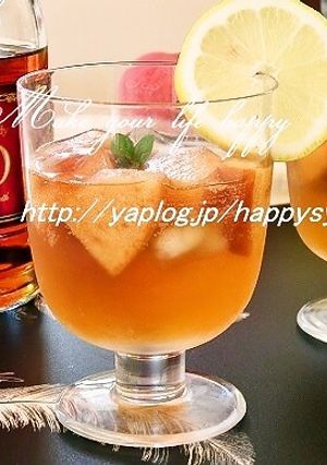 りんごのフルブラ☆ソーダ割り-レシピのメイン写真