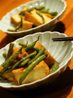 インゲンと厚揚げのコチュジャン炒め煮-レシピのメイン写真