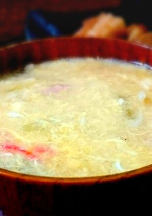 とろ〜りほっこり♪かに玉スープ-レシピのメイン写真