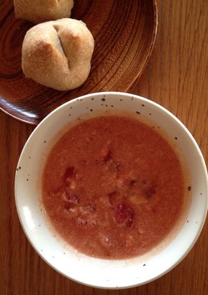 忙しい朝のトマトスープ-レシピのメイン写真