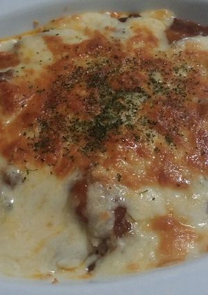 ハヤシライスの残りで！焼ハヤシ-レシピのメイン写真