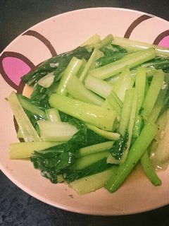 味仙風 なんちゃって青菜炒め-レシピのメイン写真