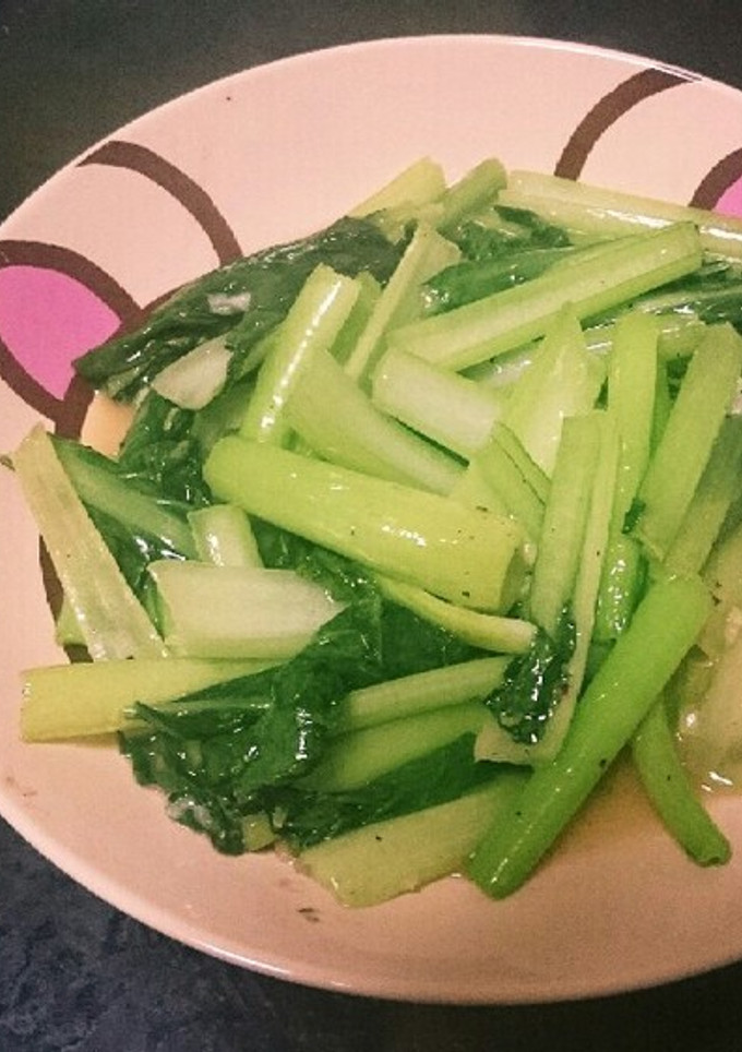 味仙風　なんちゃって青菜炒め-レシピのメイン写真
