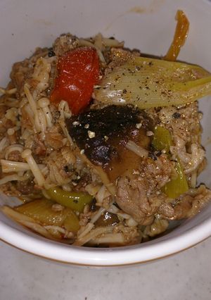 旨味たっぷりトマト牛丼-レシピのメイン写真