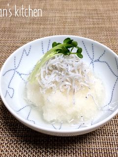 【 大根おろしのしらすのせ♪ 】-レシピのメイン写真