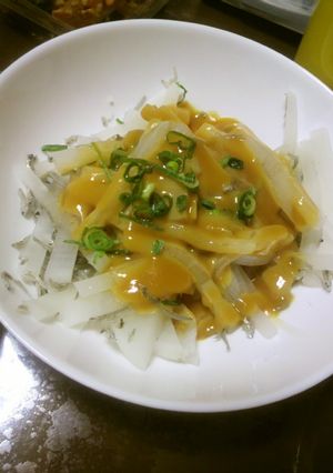 ゆで大根の酢味噌あえ-レシピのメイン写真