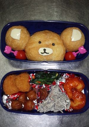 クマ風弁当☆-レシピのメイン写真