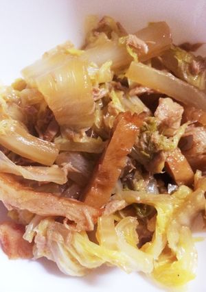 すごく簡単よ☆白菜とシーチキンの煮物-レシピのメイン写真