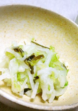 簡単☆白菜と大根の浅漬け～甘酒風味～-レシピのメイン写真
