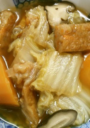 簡単和食♪ 白菜と人参 さつま揚げの煮物-レシピのメイン写真