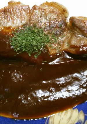 豚ロースのソテー♪ 簡単！デミソースで♪-レシピのメイン写真