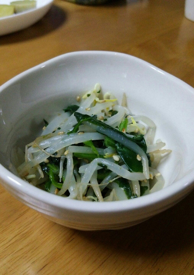 うま旨☆簡単 もやしとほうれん草のナムル-レシピのメイン写真