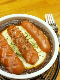 ウインナーのチーズカレーディップ♪-レシピのメイン写真