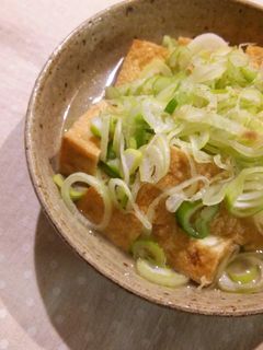 レンジで簡単!厚揚げの揚げだし豆腐-レシピのメイン写真