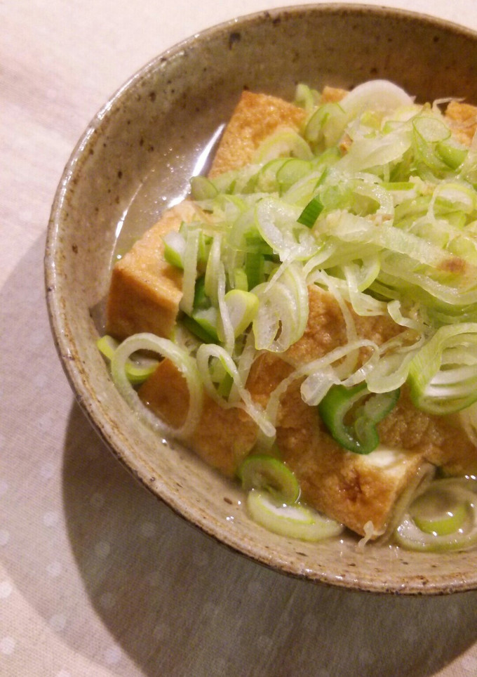 レンジで簡単！厚揚げの揚げだし豆腐-レシピのメイン写真