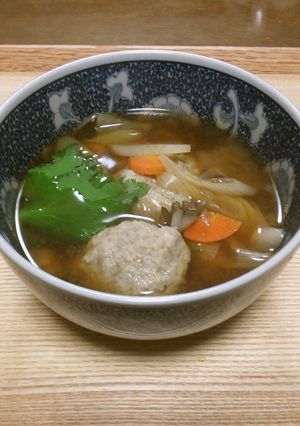 ワンルームご飯★いわしつみれ汁-レシピのメイン写真