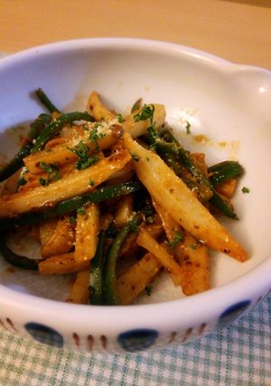 レンコンナポリタン-レシピのメイン写真