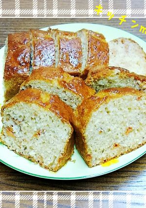 HMで簡単♪絶品♥柿のパウンドケーキ♪-レシピのメイン写真