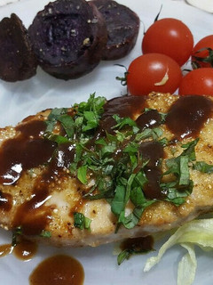 キヌア粉の豚肉ステーキカツ-レシピのメイン写真