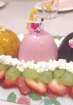 ディズニープリンセスゼリー-レシピのメイン写真