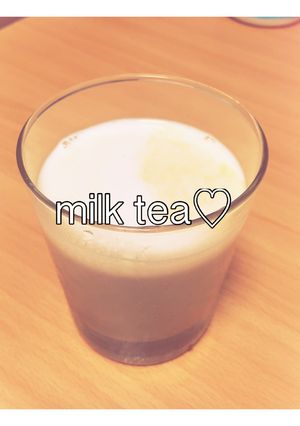 濃厚♡ ミルクティー！ まるで一丁目の♡-レシピのメイン写真