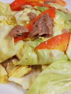 大豆のお肉で野菜炒め-レシピのメイン写真