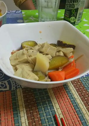 お芋と高野豆腐煮物-レシピのメイン写真