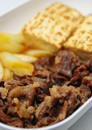 簡単！電子レンジで肉豆腐-レシピのメイン写真