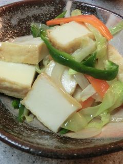 厚揚げの野菜たっぷりあん-レシピのメイン写真
