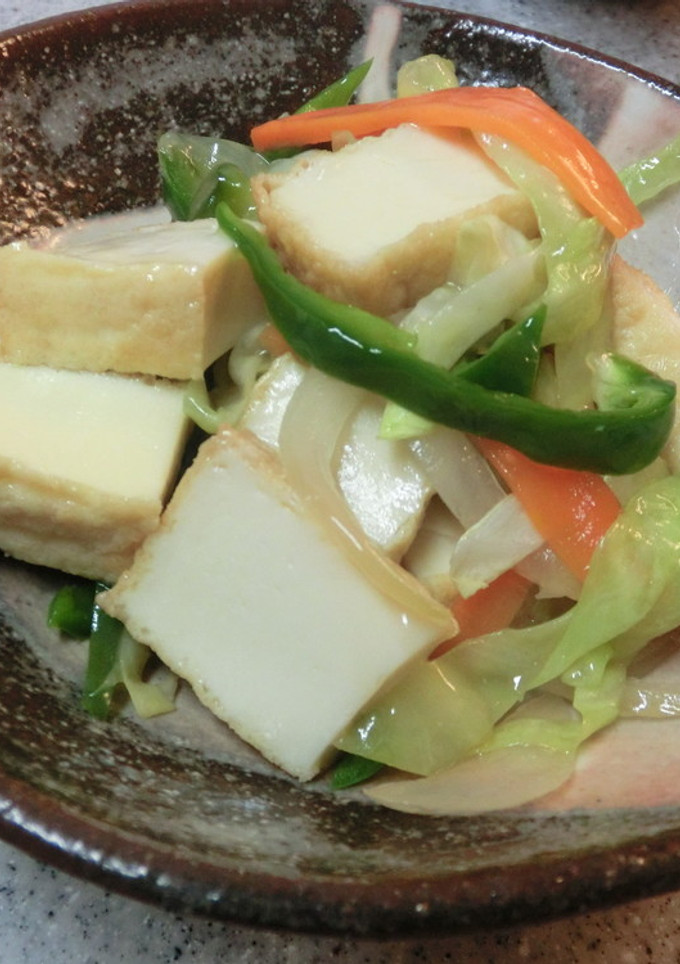 厚揚げの野菜たっぷりあん-レシピのメイン写真