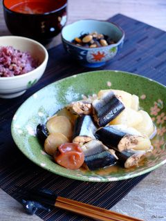 秋刀魚と大根の梅煮。【圧力鍋】-レシピのメイン写真
