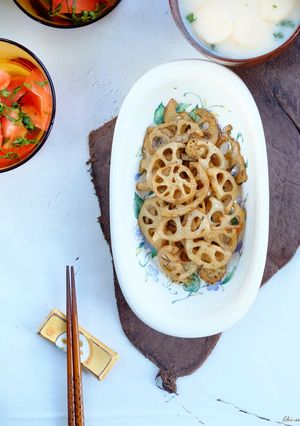 洋風♡きんぴら蓮根！【バルサミコ酢】-レシピのメイン写真
